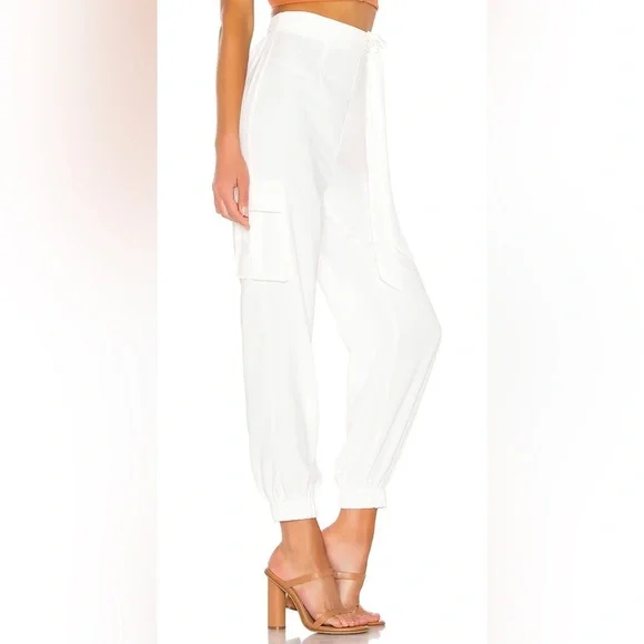 REVOLVE superdown Rachel Cargo Pant in White - Picture 4 of 13